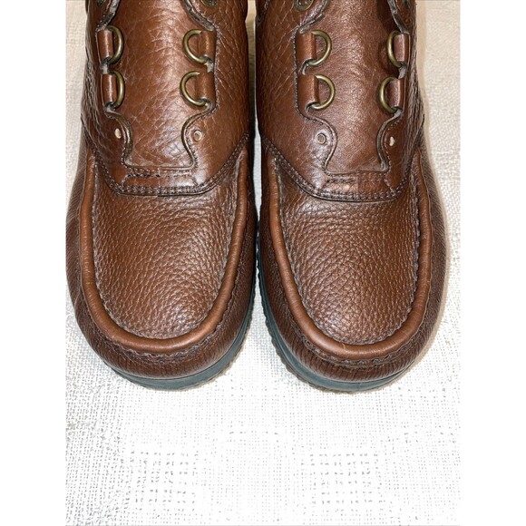 SAS Tripad Men’s Comfort Shoes Size 12.5 W Brown Leather Casual Work No Laces - Picture 7 of 12